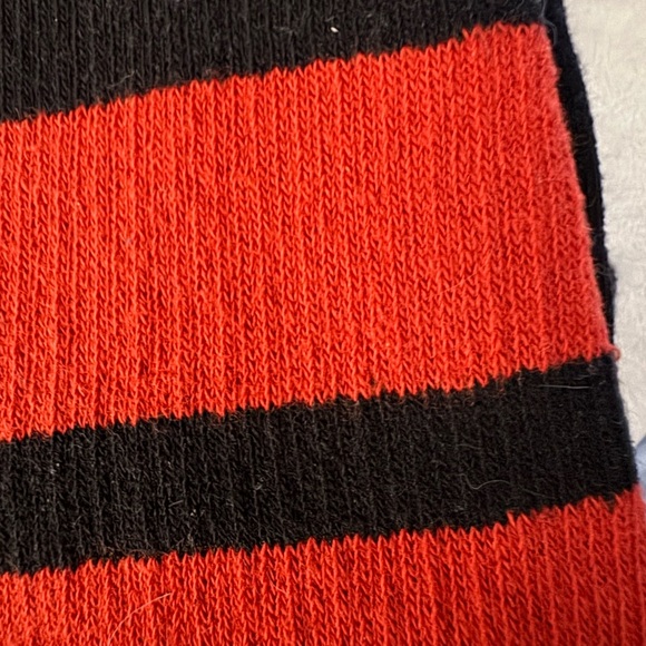 Goodfellow & Co Men's Crew Socks 5 Pair - Red and Blue & Red and Black Size 6-12 - Picture 7 of 12